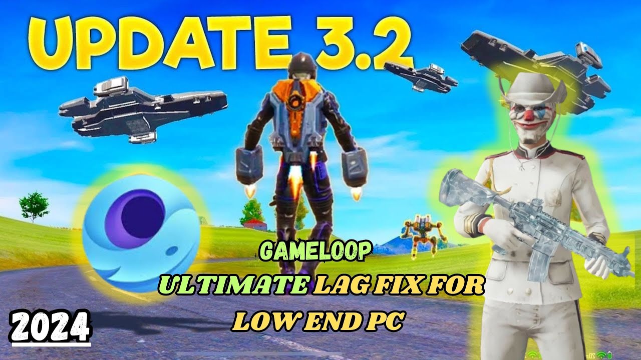 3.2 UPDATE GAMELOOP BEST SETTINGS FOR LOW END PC | NO GPU |      NO MERCY YT