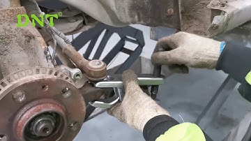 How To Use: How to Replace tie rod and ball joints by ball joint separator set?