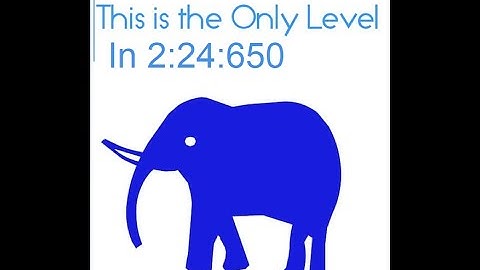 This Is The Only Level Any% Pauseless and Glitchless speedrun in 2;24;650