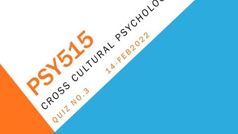 PSY515 – Health Psychology Quiz No 3 Solution