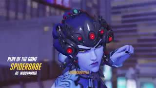 [Overwatch] Widowmaker POTG - nice predict
