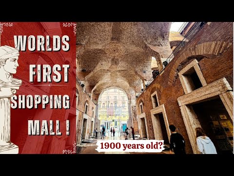 When in Rome...Visit The World First Shopping Mall. | Mercati di Traiano