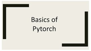 Famous Basics of PyTorch Tutorial | Fall 2021 Net Worth