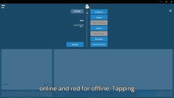 Squirrel Cloud POS: Logging In & Screen Layout   Check Dept