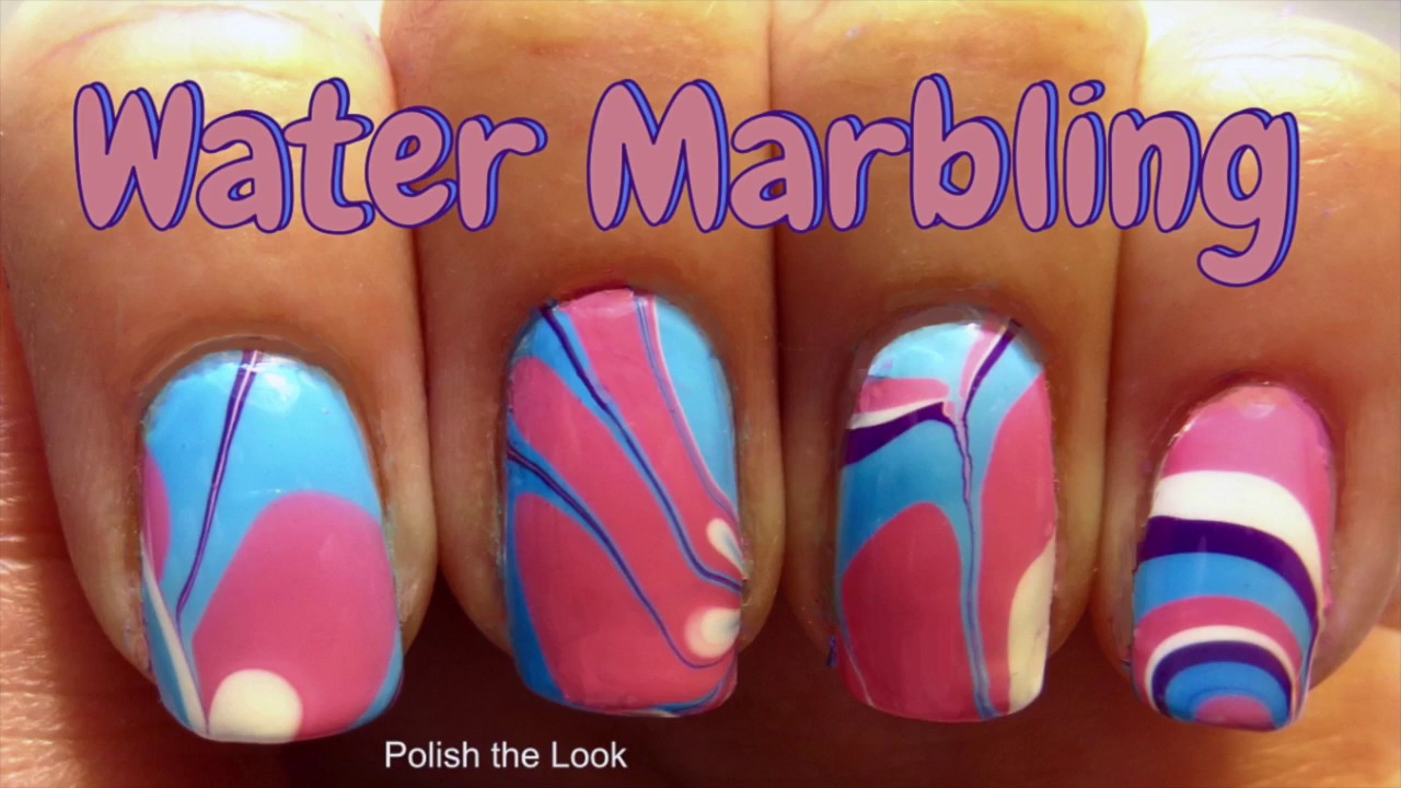 Water Marble Nail Art Tutorial - wide 9