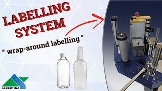 Labeling Square- Shaped Containers I ALBERTINA Machinery