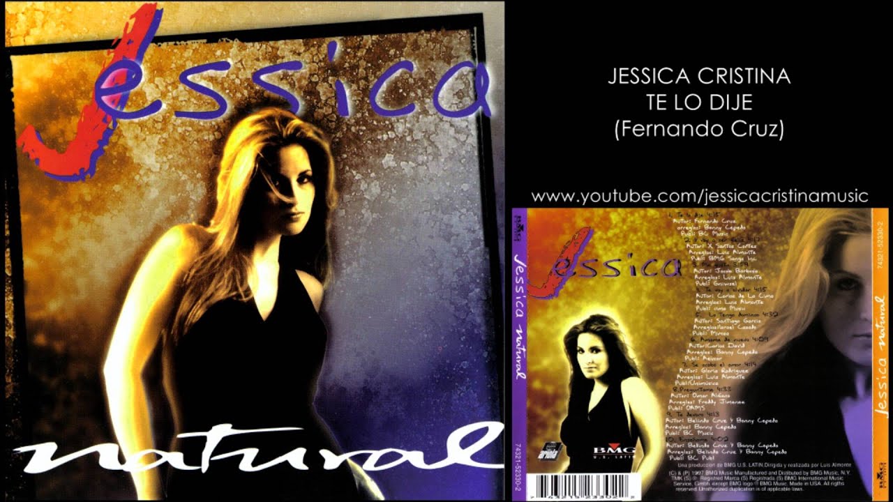 Jessica Cristina - Te Lo Dije (Audio)