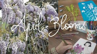Silent Vlog | Slow Life in the French Countryside – Floral Art & Blooming April