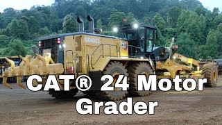 CAT® 24 Motor Grader Spec and Component