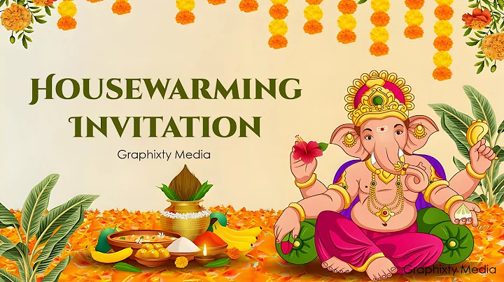 House Warming Invitation | Grihapravesh Invitation Video | Graphixity Media