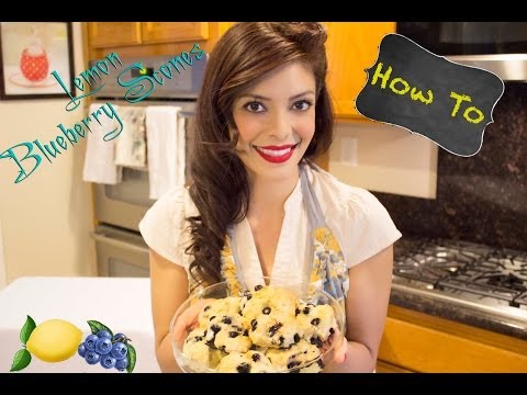 Harvest And Nourish Lemon Blueberry Scones
