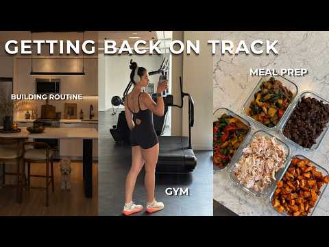 A Realistic Gym Girl Reset π± | Healthy Routine, Easy Meal Prep & Motivation