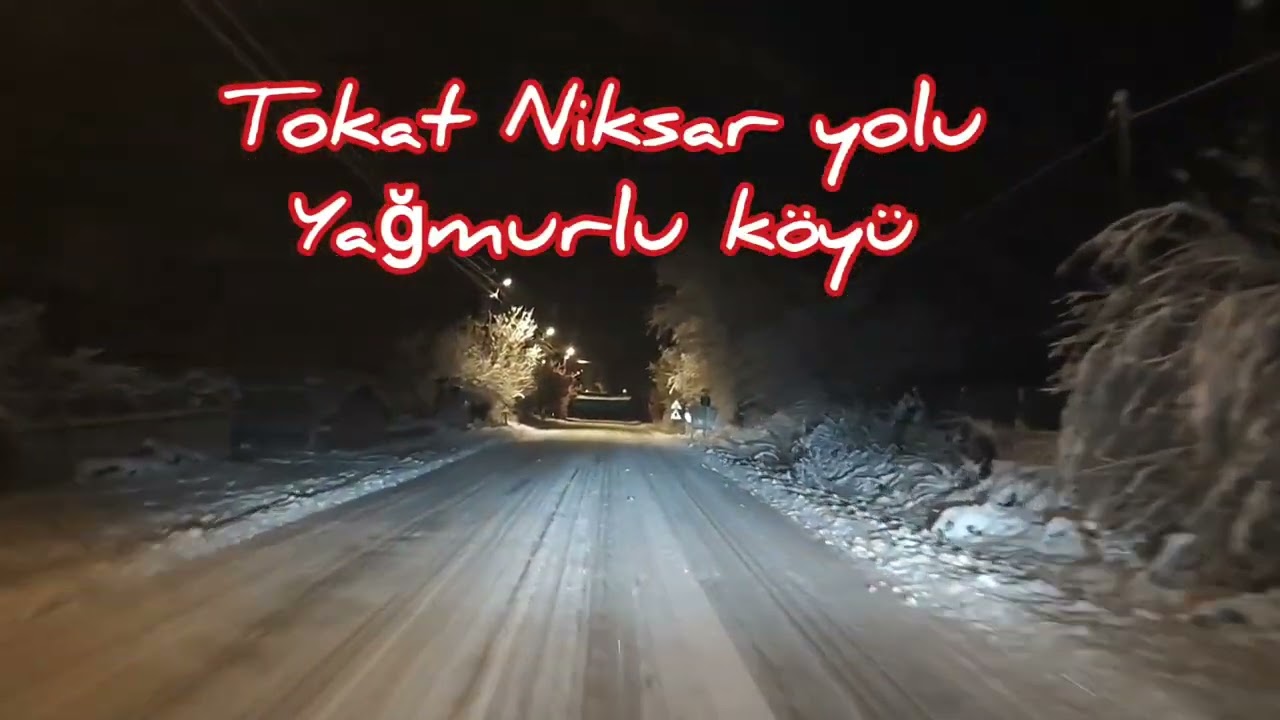 #niksar #tokat #yolu #yağmurlu #ormanbeyli #mercimekdüzü #budaklı #gökdere #karmanzarası 