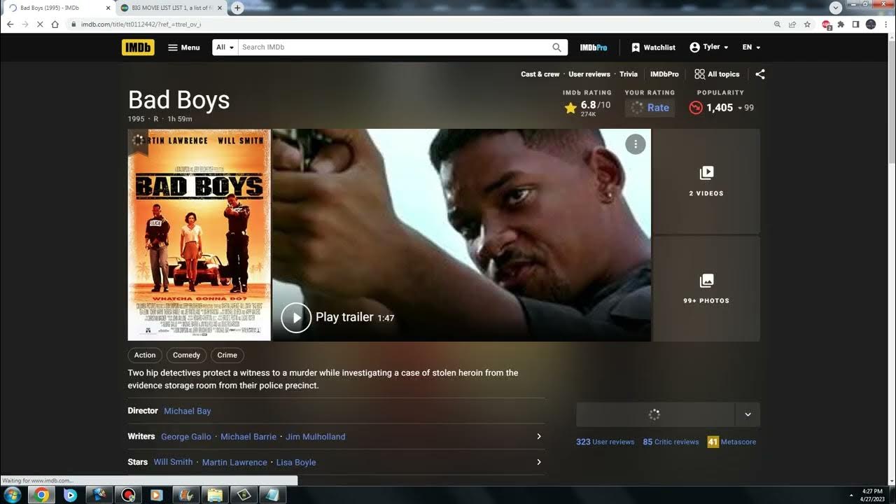 IMDB Worldwide Theatrical Release Dates for Hollywood Movies Episode 1