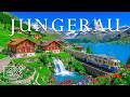 Jungfrau Switzerland 4K 🏔️ – Majestic Alpine Peaks, Aletsch Glacier & Scenic Vistas in Ultra HD