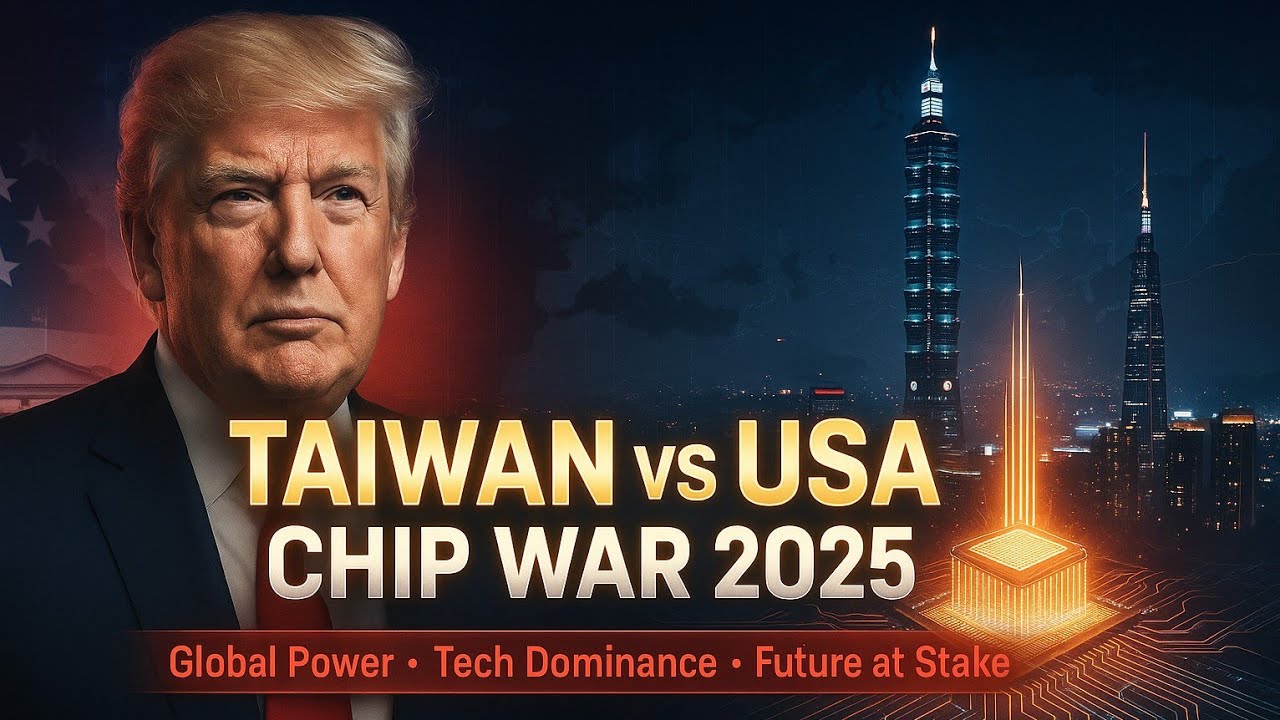 "Taiwan vs USA Semiconductor War | Global Economic & Geopolitical Impact Explained"