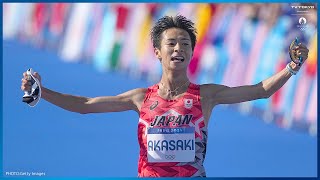 【陸上男子】赤崎暁が花の都・パリで自己新記録を超える2時分32秒６位入賞！パリの過酷なコースで笑顔のフィニッシュ！｜パリオリンピック 男子マラソン