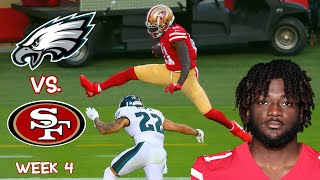 Brandon Aiyuk HURDLES defender to Score Touchdown(EPIC)