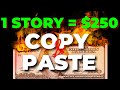 Get paid 250 per day just copy and paste using ai  make money online