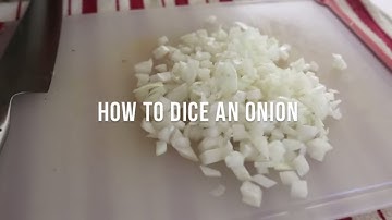 How to dice an onion | by @cooksmarts