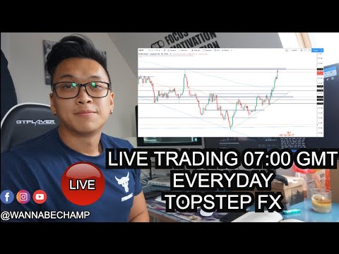 LIVE Trading Stream (FOREX, INDICES, METALS)  | TOPSTEPFX FUNDED TRADER  | 24/11/20