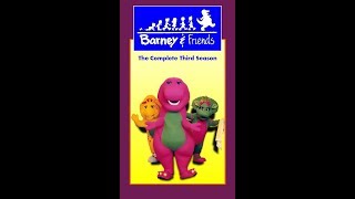 Barney & Friends: The Complete Third Season 1995 VHS (Tape 3) (FAKE)