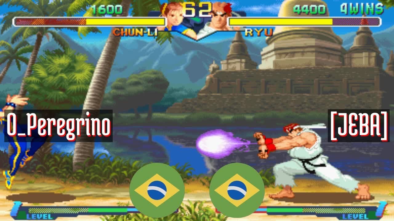 FT5 @sfa2u: O_Peregrino (BR) vs [JEBA] (BR) [Street Fighter Alpha 2 ...