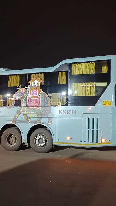 Ksrtc Ac Sleeper Buses From Bangalore To Hyderabad KSRTC Ambari Utsav Bangalore to Hyderabad Multi-Axle Volvo AC Sleeper