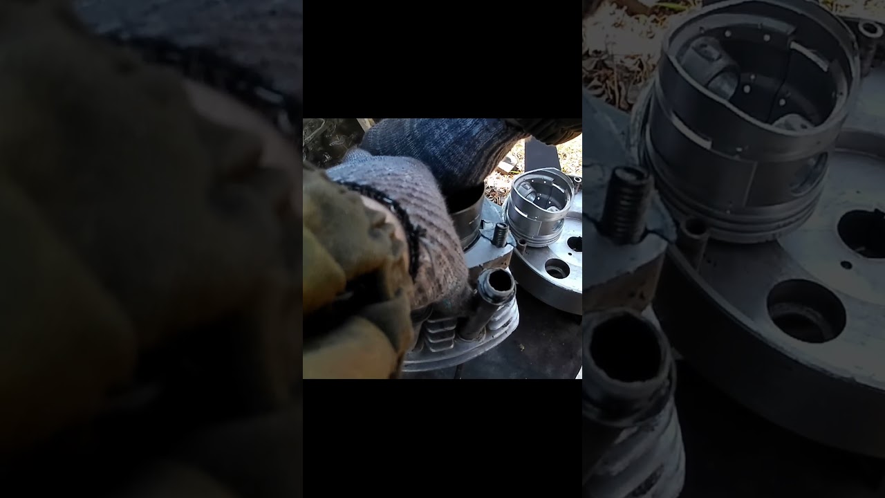 Новые поршни не нужны. 4-5 сезонов на цилиндрах, а они как новые.