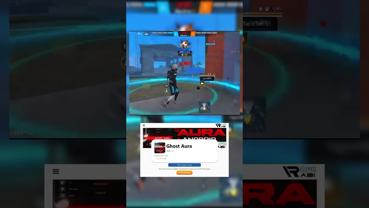 Ghost AUra 2.0 Panel APK - Free Fire Tool ☠️🧊 