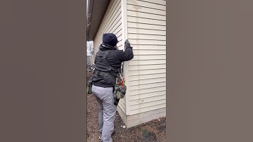 How to easily fix a vinyl corner post