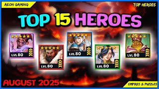 ⭐ Best Heroes List in August 2025 - Empires & Puzzles |TOP HEROES| screenshot 5