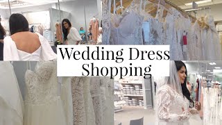 Wedding Dress Shopping at David s Bridal ALL UNDER 1k Trying 5 dresses loving all of them