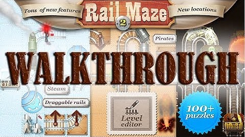 Rail Maze 2. Playthrough Level 51-60. (Android, iOS)