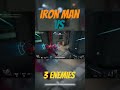 Iron Man Vs 3 Enemies 💥🔥 | Marvel Rivals Insane Clutch! #gamingshorts #marvelsrivals #shorts #gaming