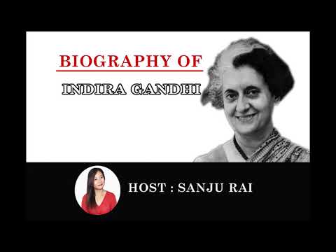 Indira Gandhi || इन्दिरा गान्धी भारतकी प्रथम महिला प्रधानमन्त्री ||