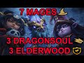7 MAGES 3 DRAGONSOUL 3 ELDERWOOD  - REVIVAL SET - TEAMFIGHT TACTICS