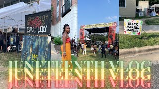 Juneteenth Vlog: block party, juneteenth festival, austin texas, GAPX the band, pop up shops