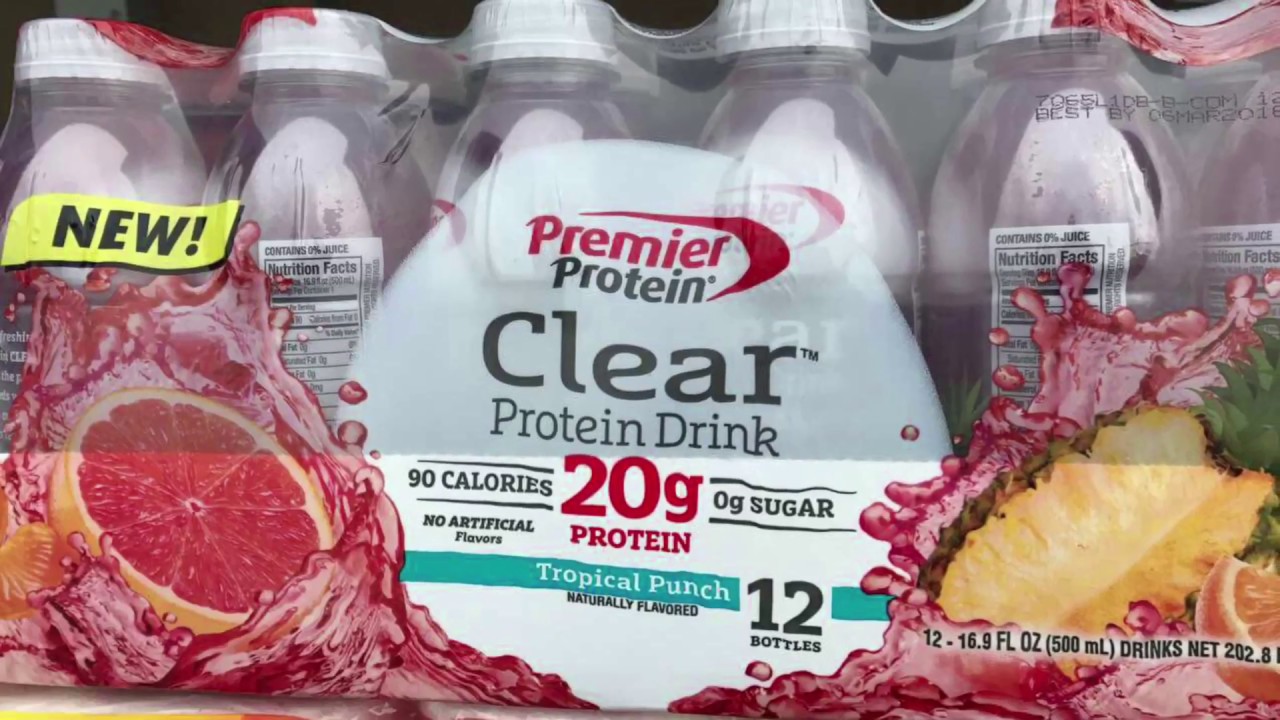 Gastric Sleeve Premier Protein Clear Water YouTube
