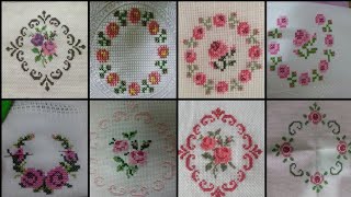 most beautiful ❤️ cross stitch ❌ patterns charsuti hand embroidery 🪡 for cushion covers