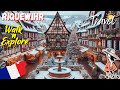 Riquewihr 🇫🇷 Most Beautiful Villages of France 🌞 Christmas Village Walking Tour 🌷