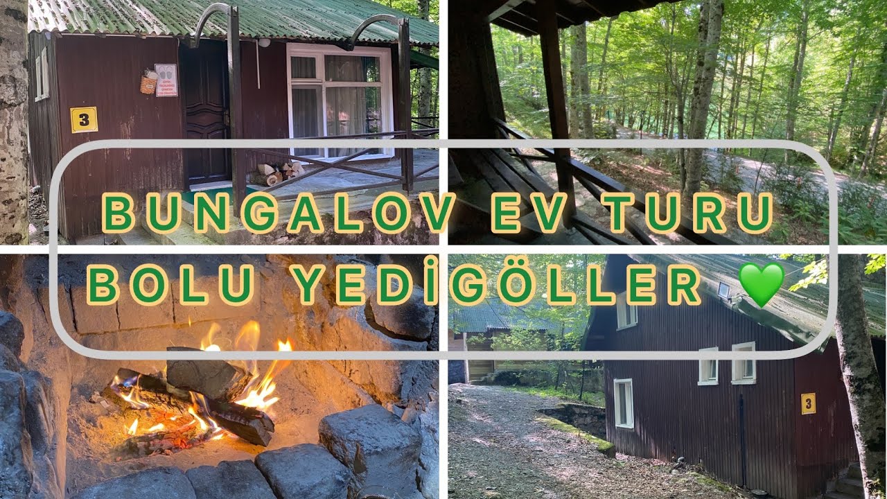 bungalov ev turu bolu yedigoller nazli evi minimalist ev turu tatilvlog yedigoller bungalov ev youtube