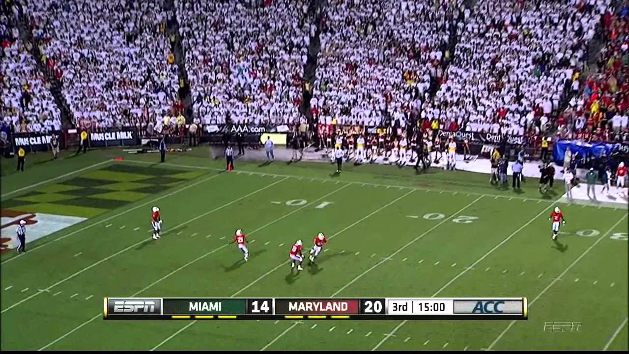 2011 Miami Hurricanes Vs Maryland