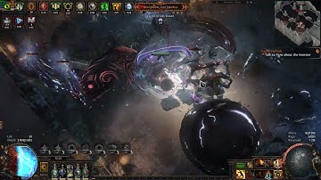 3.22 Scion Armour/Aura stacker Simulacrum 30 wave Kosis + Omniphobia