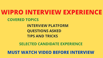 Wipro interview experience(non cse/IT)||Selected candidate for project engineer role