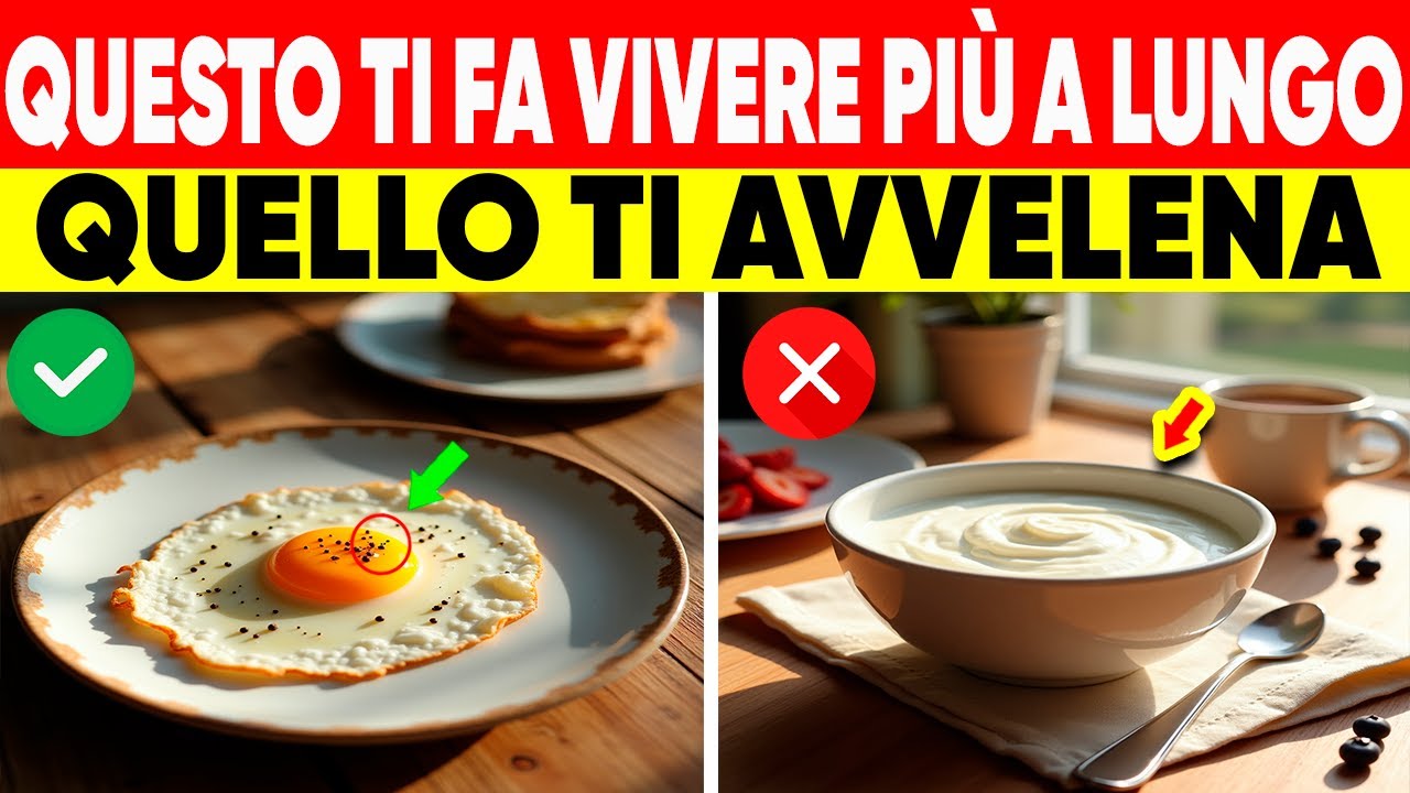Hai più di 60 anni? Ecco 4 cibi da evitare a colazione e 4 che dovresti ...