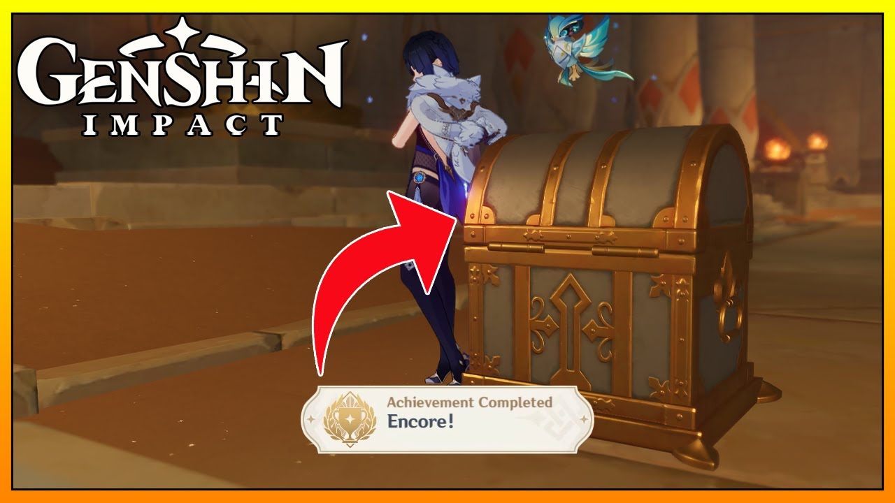 Khaj-Nisut Luxurious Chest Sumeru Desert Location And Achievement【Genshin Impact】