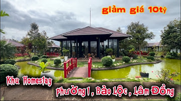 Khu homestay cực đẹp tại phường 1, Bảo Lộc ,Lâm Đồng ,giảm giá sâu cần bán nhanh