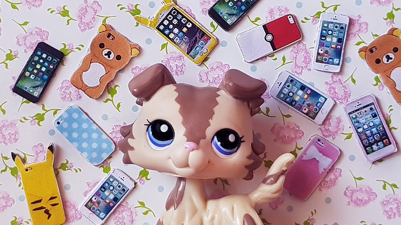 DIY LPS Phones! How to make phones for your LPS , Dolls & ! -