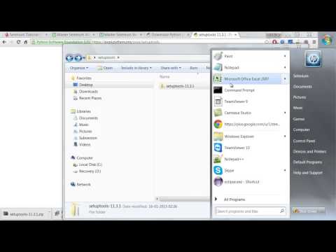 Selenium Python Tutorial - Installing pip on windows